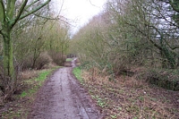 Himley station end of platform