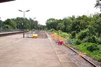 Buffer stops on Stourbridge Town branch