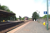 Stourbridge Junction station looking towards Birmingham
