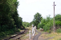 View of the Stourbridge Town branch from platform 1