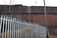 Winson Green station missing stairwell from bridge