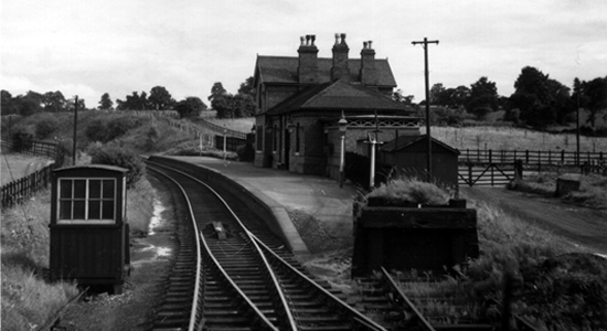 Hunnington station 1953 (DJ Norton)