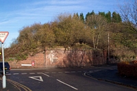 Garretts Lane bridge support