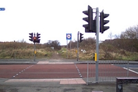 Rushall station site towards Lichfield