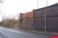 Windsor Street goods station bricked-up bridge link
